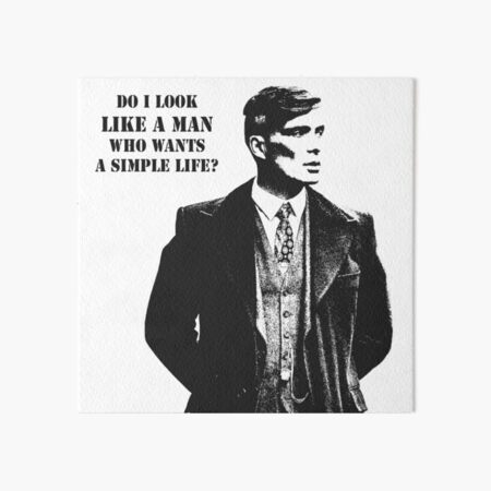 Tommy Shelby Galeriedruck