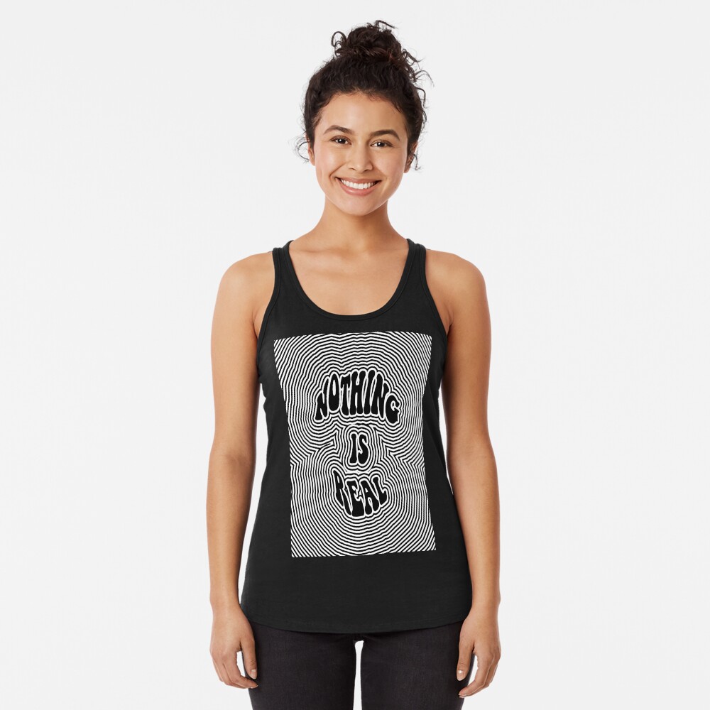 Vista previa del artículo con la obra «Camiseta con espalda nadadora», diseñado y vendido por ArtsyPrincess.