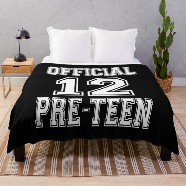 Item preview, Official 12 Preteen 12th Birthday Gift for Boys And Girls design designed and sold by Grabitees.