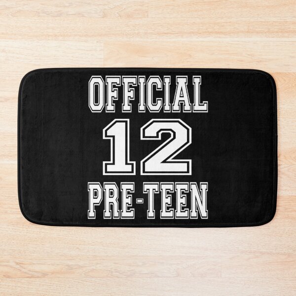 Item preview, Official 12 Preteen 12th Birthday Gift for Boys And Girls design designed and sold by Grabitees.