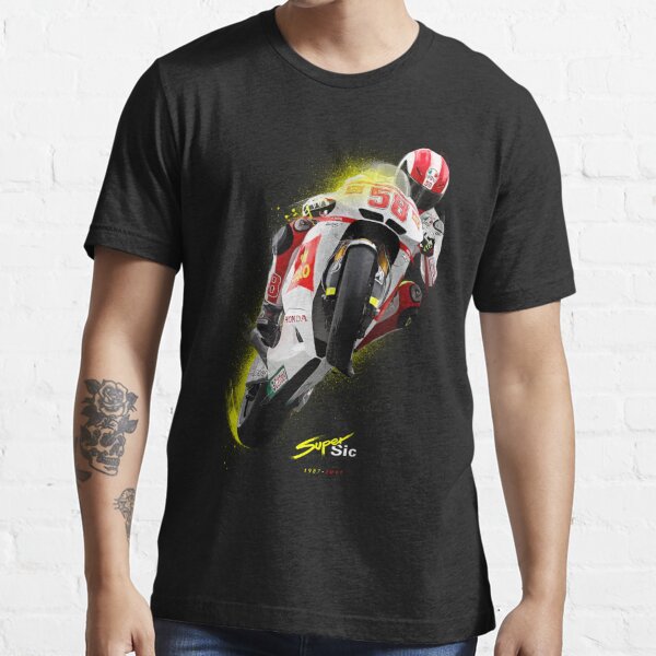 Comprar Camiseta Marco Simoncelli 58 Sic. Disponible en blanco, hombre