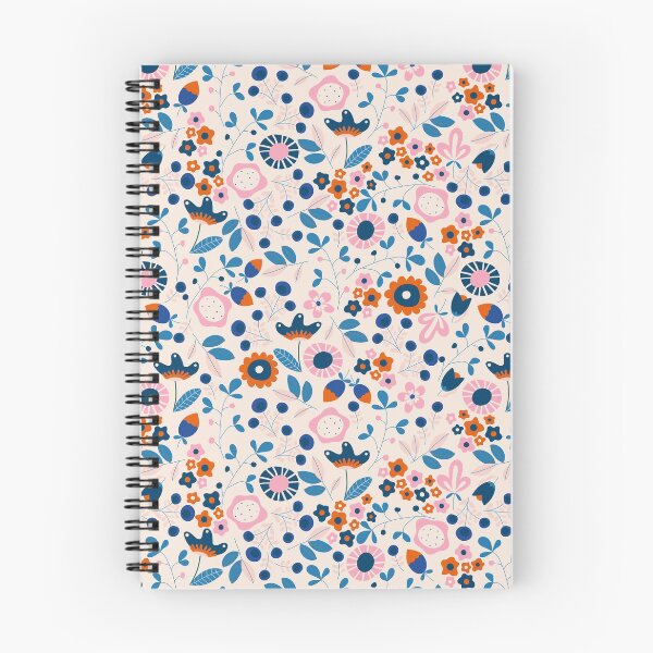 Item preview, Happy spring floral pattern designed and sold by nanamira.