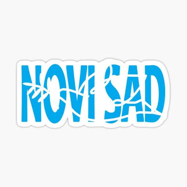 Novi Sad, golub simbol grada Sticker