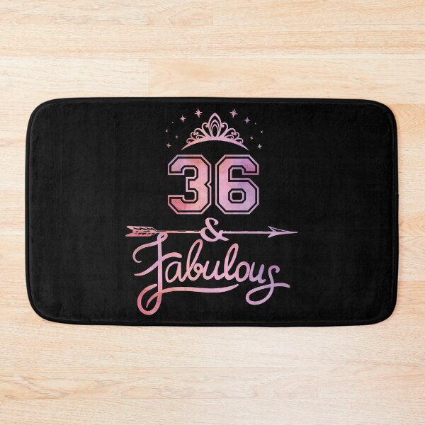 Item preview, Women 36 Years Old And Fabulous Happy 36th Birthday graphic designed and sold by Grabitees.