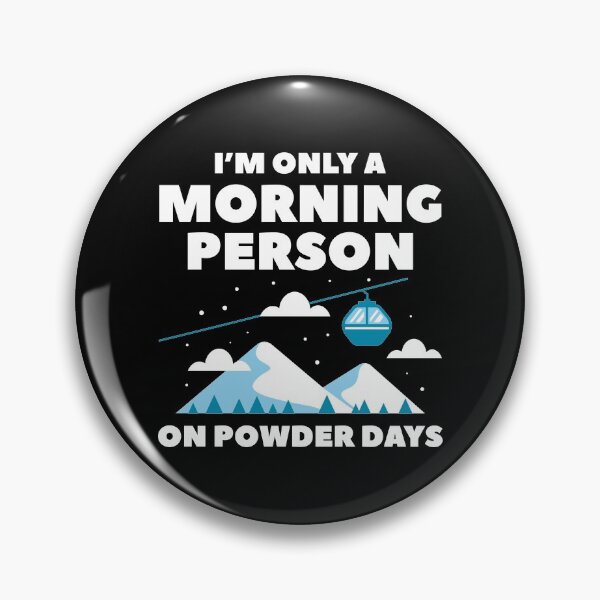 Item preview, Morning Person Snow designed and sold by LuckyFoxDesigns.
