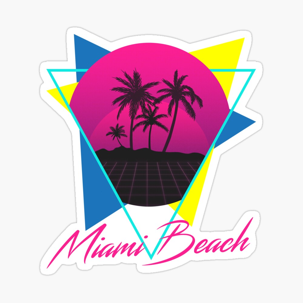 Retro Miami T-Shirts for Sale