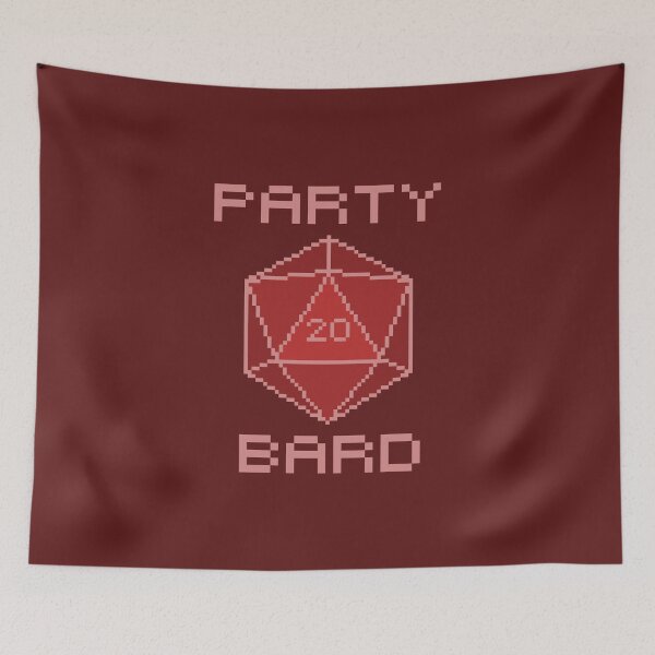 Item preview, Party bard designed and sold by pixel-he-art.