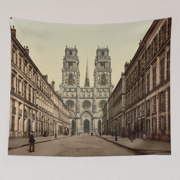 Item preview, Antique Photo of Notre Dame / Sepia Tone designed and sold by FuzzyHoney.