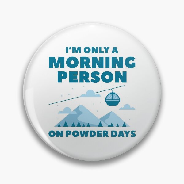Item preview, Morning Person Snow designed and sold by LuckyFoxDesigns.
