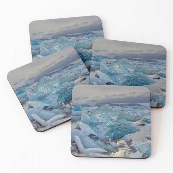 Item preview, Blue Ice - Jökulsárlón Lagoon designed and sold by Madeleine Deaton.