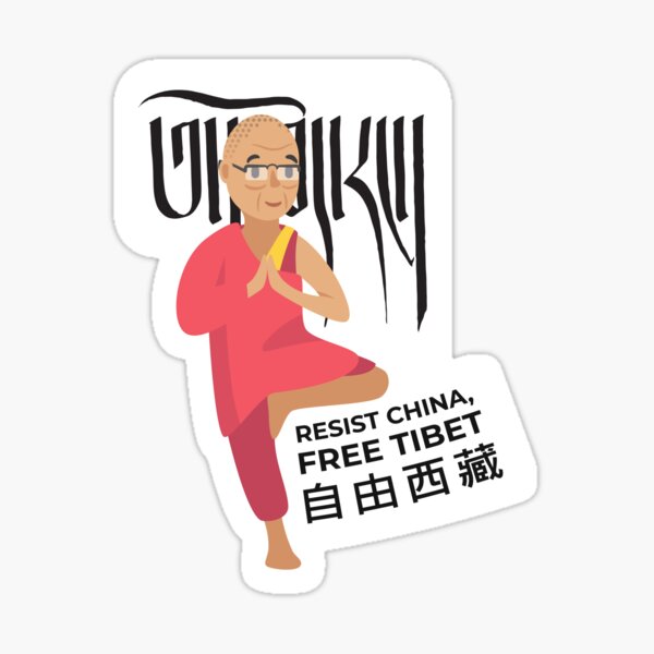 Free Tibet Sticker