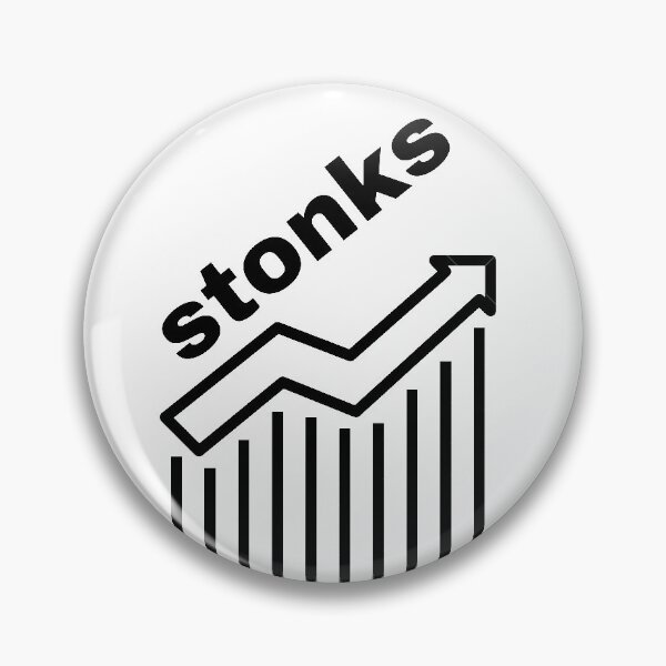 Item preview, stonks ! - meme designed and sold by RIVEofficial.