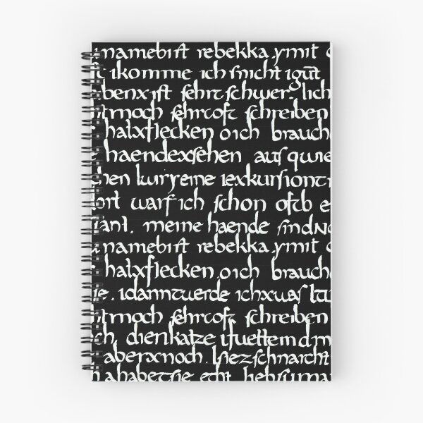 Item preview, karolingische minuskel black designed and sold by Rebekka  Schönefuß.