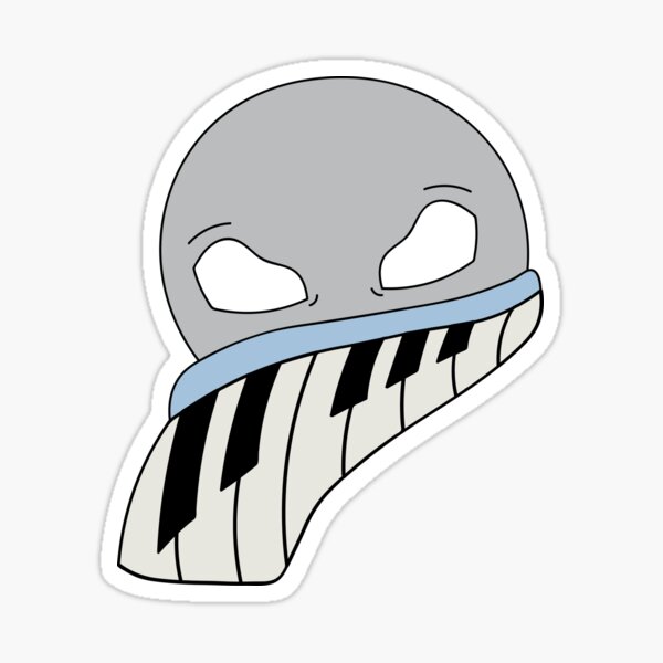 Music Ghost Sticker