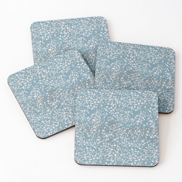 Item preview, Turquoise Terrazzo Texture Pattern designed and sold by Plastic Memory Archive.