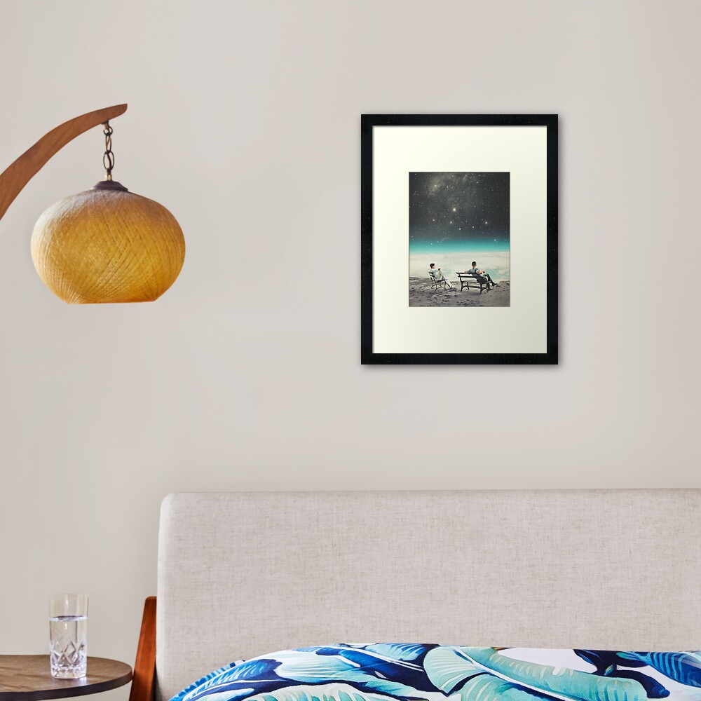 You Were There, in my Deepest Silence Framed Art Print