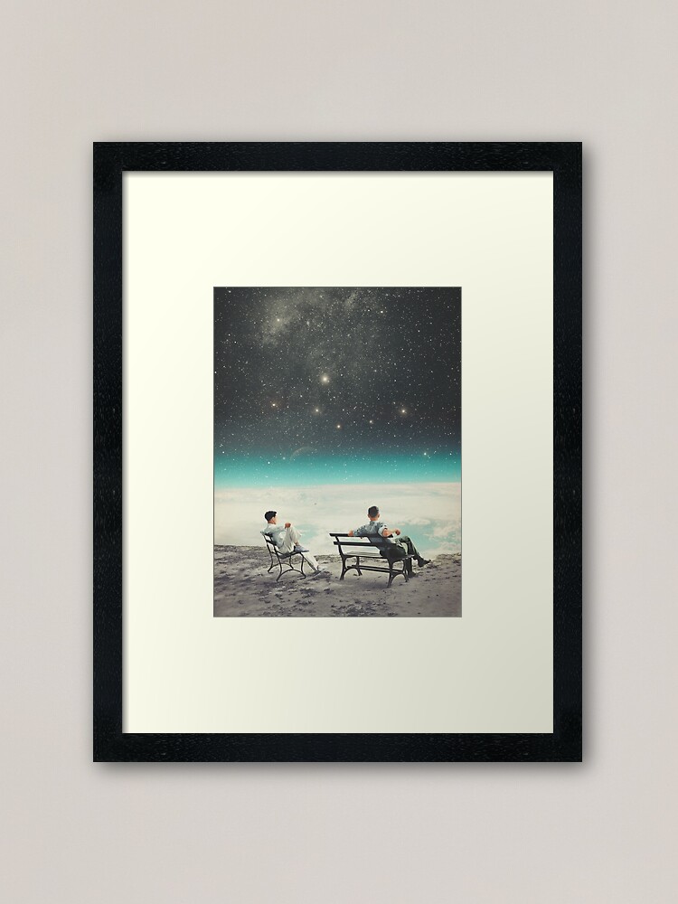Alternate view of You Were There, in my Deepest Silence Framed Art Print