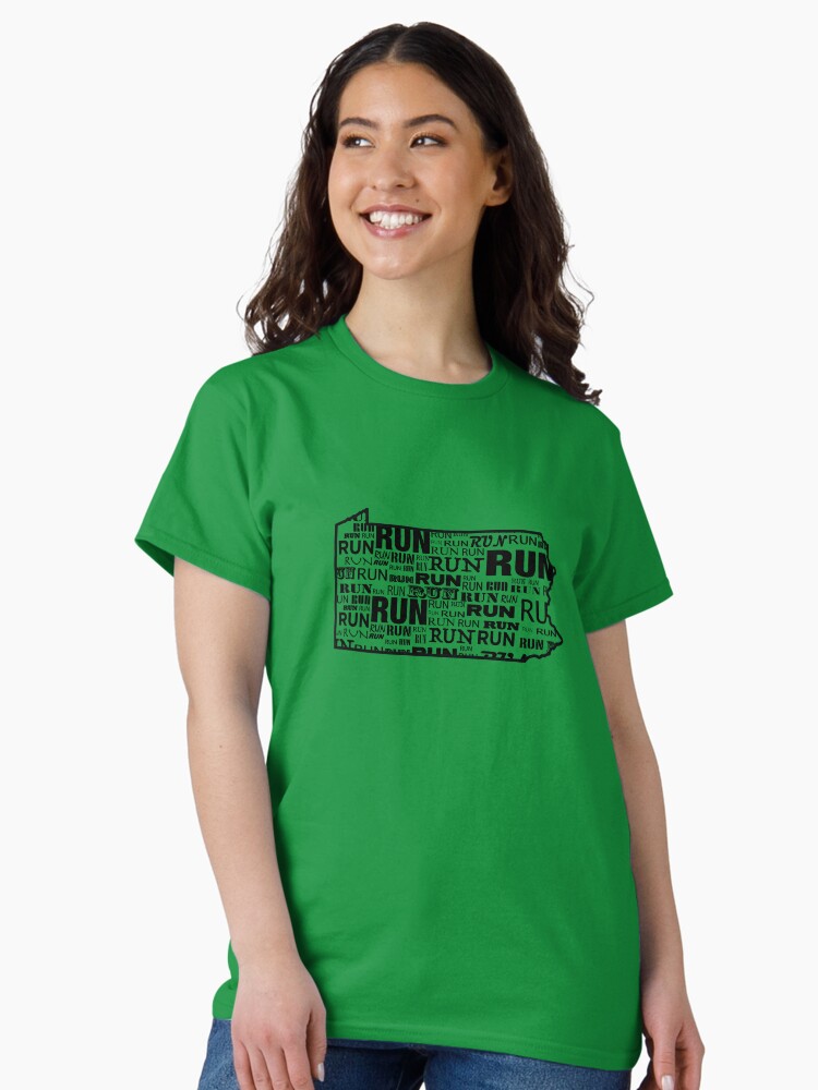 Thumbnail 2 von 7, Classic T-Shirt, Führen Sie PA aus designt und verkauft von kittymini.