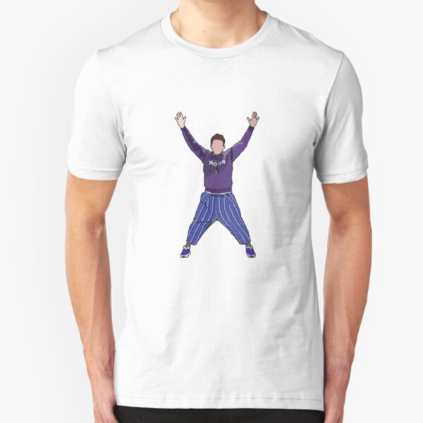 MOON DESIGN JOHN MAYER TOUR STICKER Slim Fit T-Shirt
