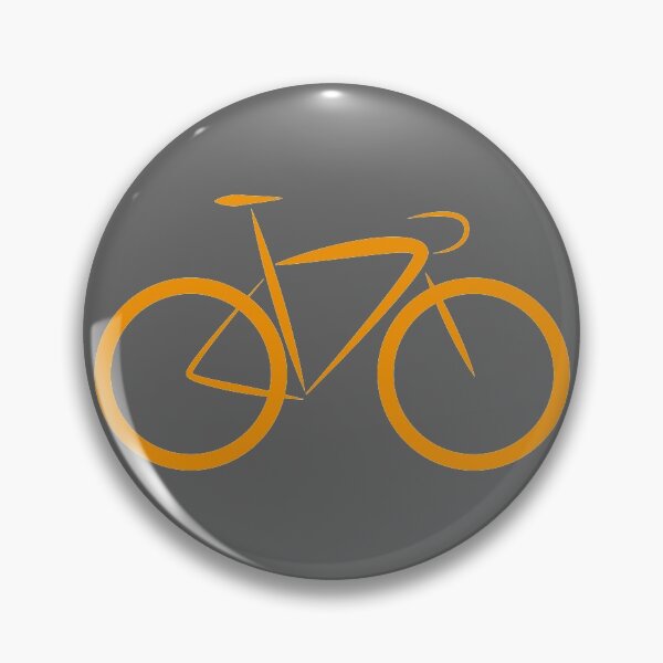 Item preview, Stylised Racing Bike | Orange Grey designed and sold by SJ Designs.