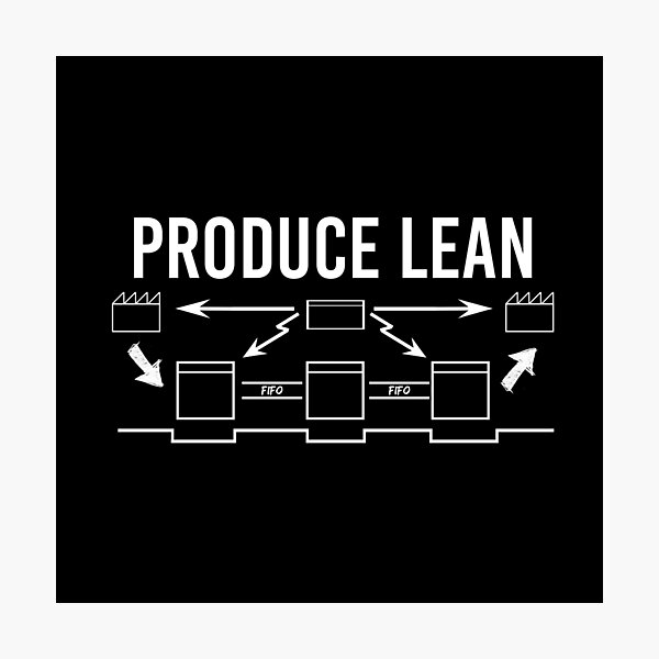 Artikel-Vorschau von Produce Lean - Prozessingenieur Lean Management, designt und verkauft von lsvds.