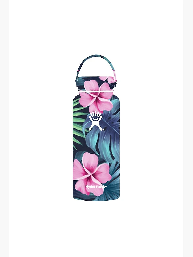 Hawaiian Hydro Flask Art Board Print for Sale by whitewavess