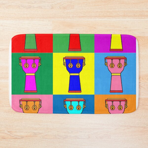 Item preview, Pop Art Djembé  designed and sold by tocarpercusion.
