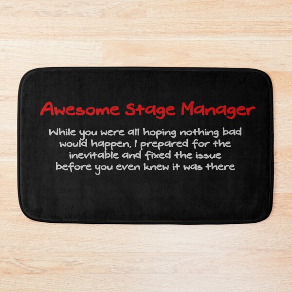 Item preview, Awesome Stage Manager designed and sold by Theatre Thoughts.