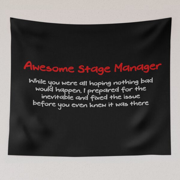 Item preview, Awesome Stage Manager designed and sold by Theatre Thoughts.