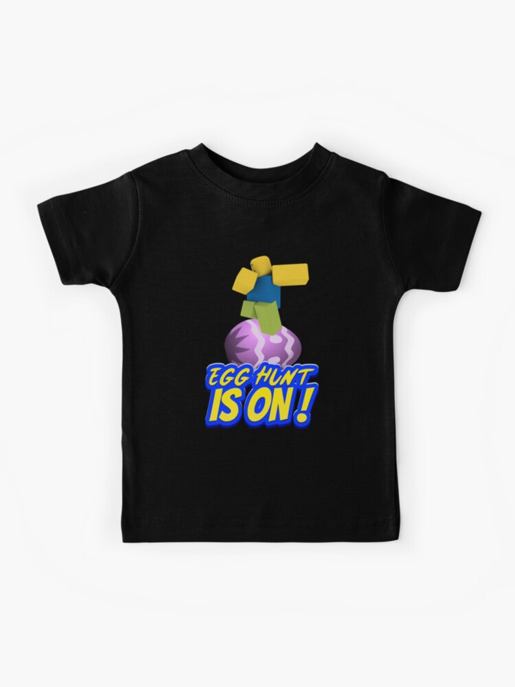 Roblox Easter Egg Hunt Is On Dabbing Dancing Dab Noob Gamer Boy Gamer Girl Gift Idea Kids T Shirt By Smoothnoob Redbubble - easter shirt roblox