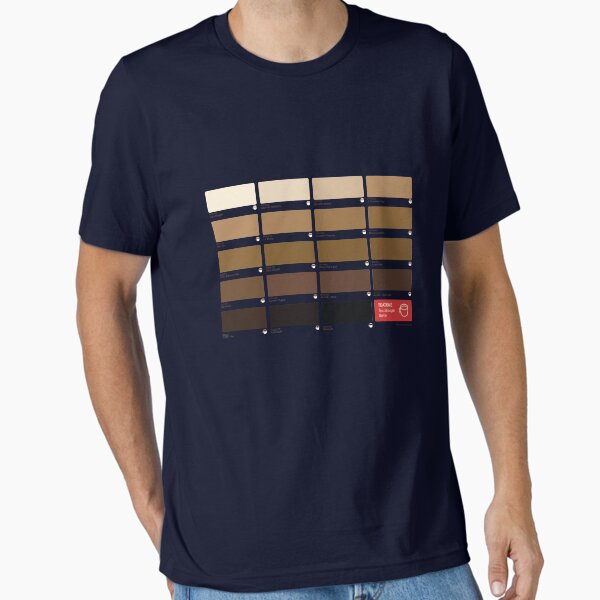 Teatone Cuppa Tea Strength Chart Guide T-Shirt Design Essential T-Shirt