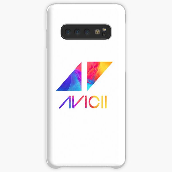 avicii text and logo colorful Samsung Galaxy Snap Case