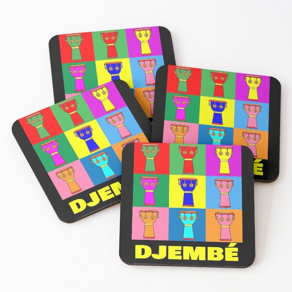 Item preview, Pop Art Djembé designed and sold by tocarpercusion.