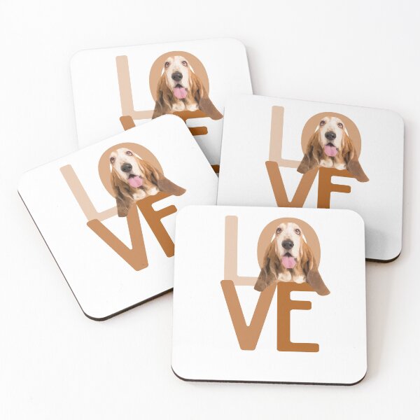 Item preview, Basset Hound Love designed and sold by rs-designs.