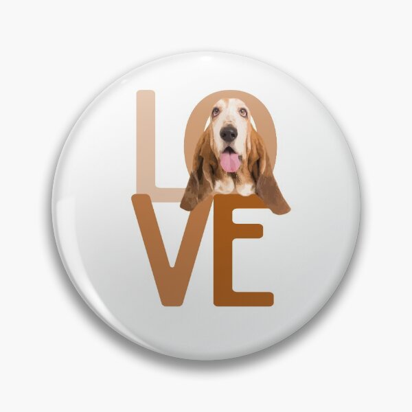 Item preview, Basset Hound Love designed and sold by rs-designs.