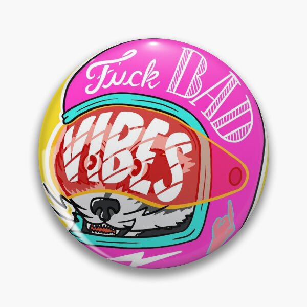 Item preview, Fuck Bad Vibes 3 designed and sold by ribncheese.