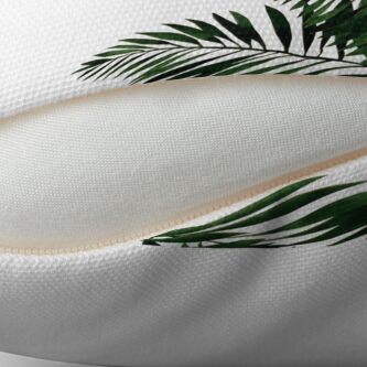 Alternate view of Tropical Exotic Palm Leaves on #Redbubble Floor Pillow
