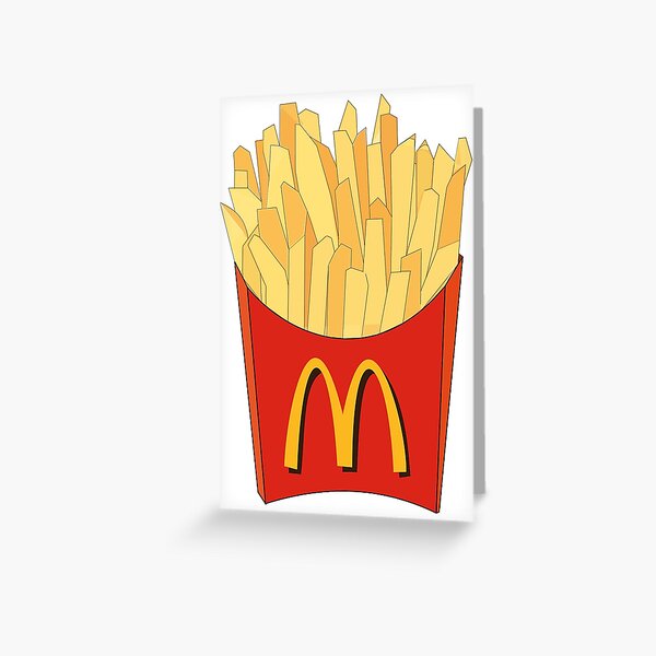 Mcdonalds French Fries Greeting Cards Redbubble