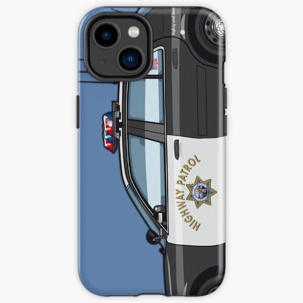 California Highway Patrol Ford Crown Victoria Police Interceptor iPhone Tough Case