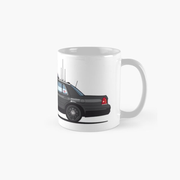 California Highway Patrol Ford Crown Victoria Police Interceptor Classic Mug