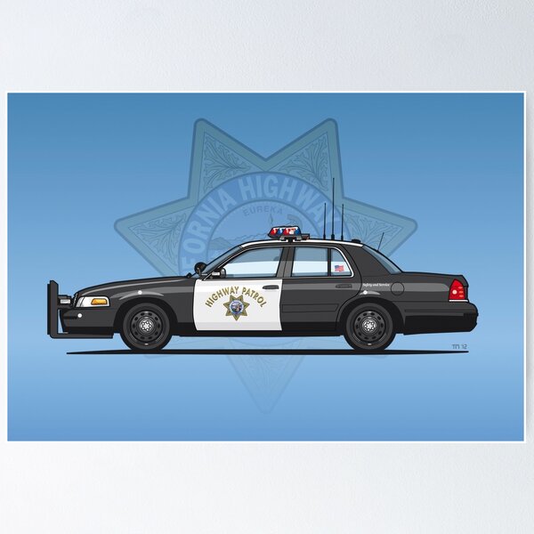 Item preview, California Highway Patrol Ford Crown Victoria Police Interceptor designed and sold by Monkey Crisis On Mars.