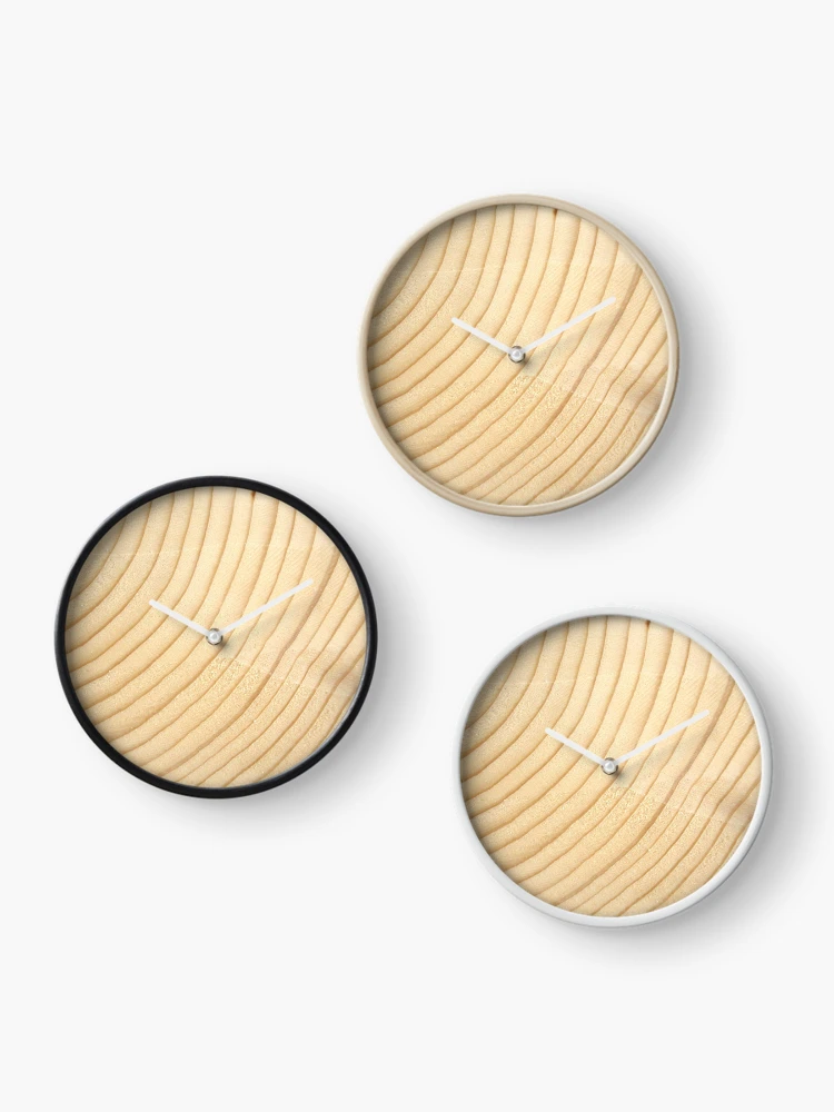 Thumbnail 3 of 4, Clock, Tree Rings designed and sold by generalkrull.