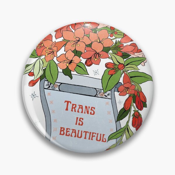 Item preview, Trans Is Beautiful designed and sold by fabfeminist.