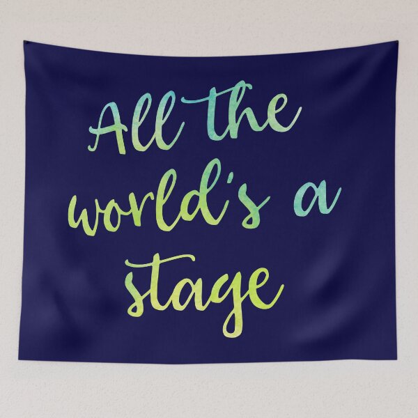 Item preview, All the World's a Stage designed and sold by Theatre Thoughts.