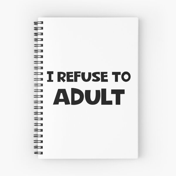 Item preview, I refuse to adult designed and sold by Melcu.