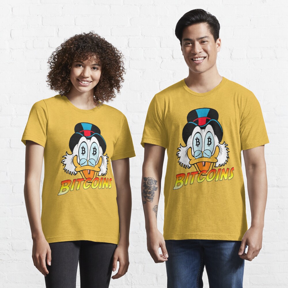Disover Scrooge McDuck Bitcoins  Essential T-Shirt