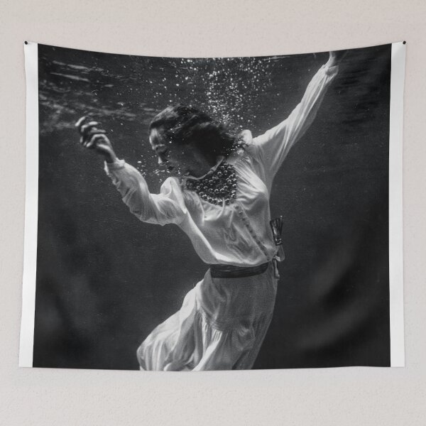 Item preview, Vintage Photograph Woman Underwater designed and sold by GBREAL01.