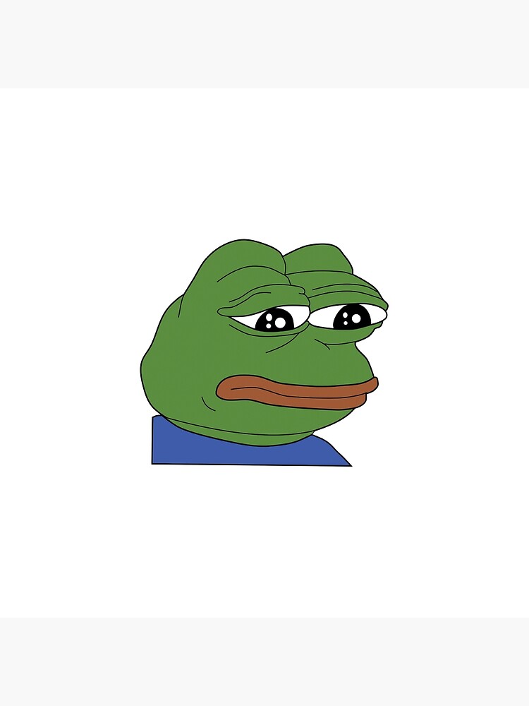 Pepega in HD Twitch Emote  Art Board Print for Sale by Reboot