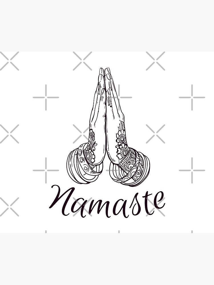 Guardanapo De Papel Símbolo de ioga de Namaste