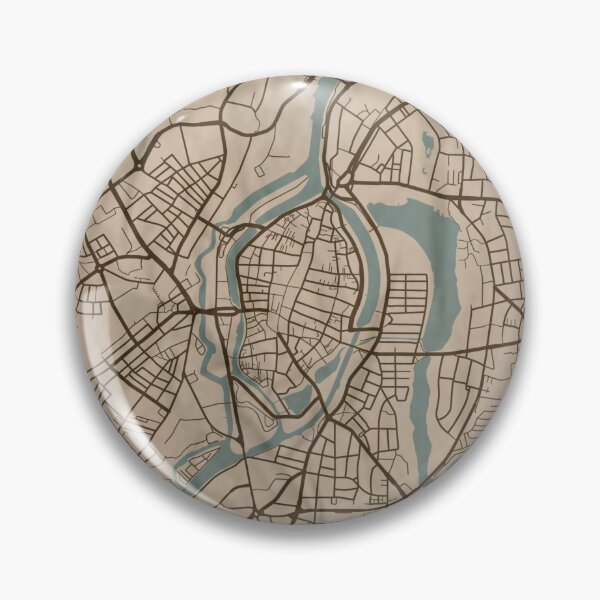 Item preview, Lubeck Sepia Map designed and sold by CPTVDesign.